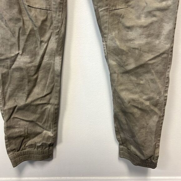Burnside Men's Olive Tie Dye Jogger Pants L - Picture 3 of 7
